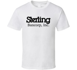 Sterling Bancorp Inc Company Logo Employee Fan T Shirt