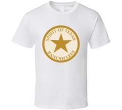 Spirit Of Texas Bancshares Inc Nasdaq Company Logo Employee Fan T Shir
