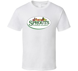 Sprouts Farmers Market Inc Nasdaq Company Logo Employee Fan T Shirt