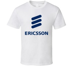 Ericsson Nasdaq Company Logo Employee Fan T Shirt