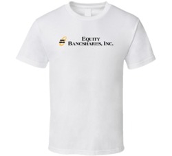 Equity Bancshares Inc Nasdaq Company Logo Employee Fan T Shirt
