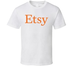 Etsy Inc Nasdaq Company Logo Employee Fan T Shirt