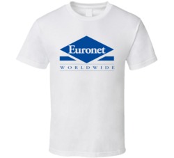 Euronet Worldwide Inc Nasdaq Company Logo Employee Fan T Shirt