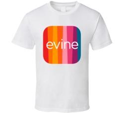 Evine Live Inc Nasdaq Company Logo Employee Fan T Shirt