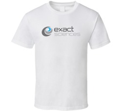 Exact Sciences Corporation Nasdaq Company Logo Employee Fan T Shirt