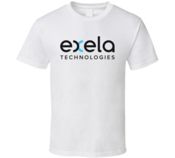 Exela Technologies Inc Nasdaq Company Logo Employee Fan T Shirt