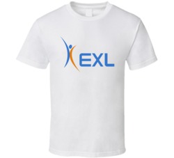 Exlservice Holdings Inc Nasdaq Company Logo Employee Fan T Shirt
