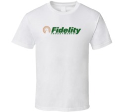 Fidelity Investments  Nasdaq Company Logo Employee Fan T Shirt