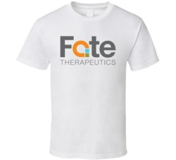Fate Therapeutics Nasdaq Company Logo Employee Fan T Shirt