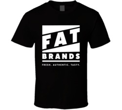 Fat Brands Inc Nasdaq Company Logo Employee Fan T Shirt