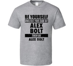 Alex Bolt Be Yourself Tennis Player Australia Athlete Fan T Shirt