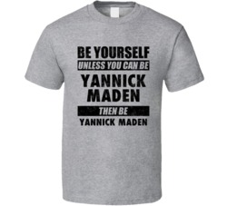 Yannick Maden Be Yourself Tennis Player Germany Athlete Fan T Shirt