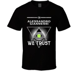 Alessandro Giannessi In Tennis Player We Trust Italy Athlete Fan T Shi