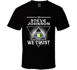 Steve Johnson In Tennis Player We Trust Usa Athlete Fan T Shirt