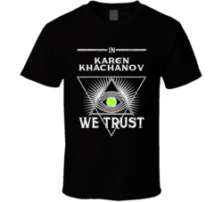 Karen Khachanov In Tennis Player We Trust Russia Athlete Fan T Shirt
