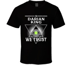 Darian King In Tennis Player We Trust Barbados Athlete Fan T Shirt