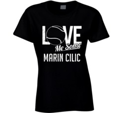 Marin Cilic Love Me Some Tennis Player Croatia Athlete Fan T Shirt