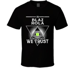 Blaz Rola In Tennis Player We Trust Slovenia Athlete Fan T Shirt