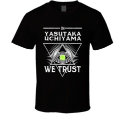 Yasutaka Uchiyama In Tennis Player We Trust Japan Athlete Fan T Shirt