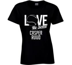 Casper Ruud Love Me Some Tennis Player Norway Athlete Fan T Shirt
