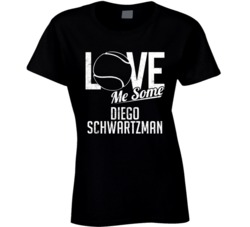 Diego Schwartzman Love Me Some Tennis Player Argentina Athlete Fan T S