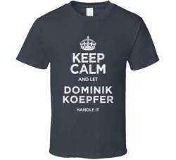 Dominik Koepfer Keep Calm Let Tennis Player Handle It Germany Athlete 