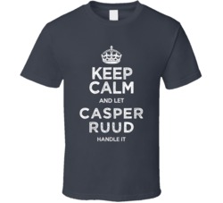 Casper Ruud Keep Calm Let Tennis Player Handle It Norway Athlete Fan T