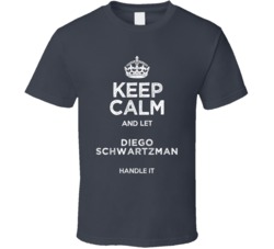 Diego Schwartzman Keep Calm Let Tennis Player Handle It Argentina Athl