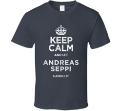 Andreas Seppi Keep Calm Let Tennis Player Handle It Italy Athlete Fan 