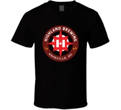 Highland Beer North Carolina Signature Alcohol T Shirt