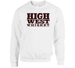 High West Whiskey Utah Signature Alcohol Crewneck Sweatshirt
