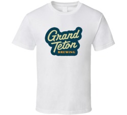 Grand Teton Beer Wyoming Signature Alcohol T Shirt