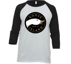 Goose Island Beer Illinois Signature Alcohol Raglan T Shirt