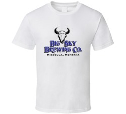 Big Sky Beer Montana Signature Alcohol T Shirt