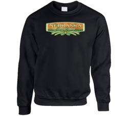 Nebraska Beer Nebraska Signature Alcohol Crewneck Sweatshirt