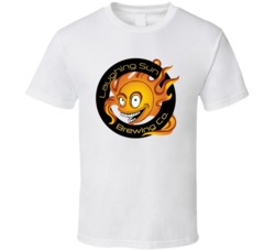 Laughing Sun Beer North Dakota Signature Alcohol T Shirt