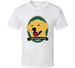 Laughing Dog Beer Idaho Signature Alcohol T Shirt