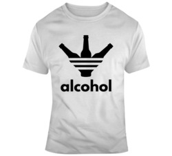 Alcohol Funny Parody T Shirt