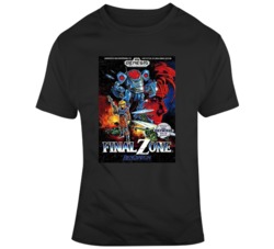 Final Zone Sega Genesis Fan Cover T Shirt