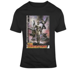 The Hybrid Front Sega Genesis Cover Fan Distressed T Shirt