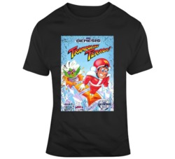Trampoline Terror Sega Game Cover Fan Distressed T Shirt