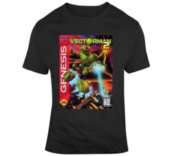 Vector Man 2 Sega Genesis Fan Cover T Shirt