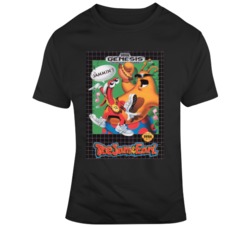 Tow Jam And Earl Sega Genesis Cover Fan Distressed T Shirt