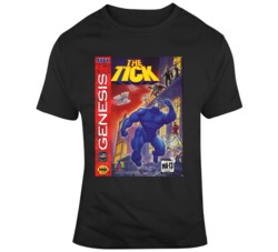 The Tick Us Box Shot Genesis Cover Fan Grunge T Shirt