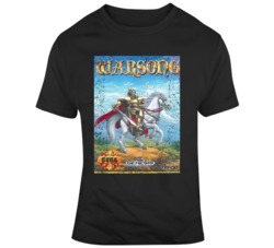Warsong Sega Genesis Cover Fan Distressed T Shirt