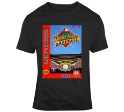 World Series Baseball 1994 Cover Distressed T Shirt