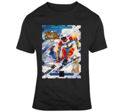 Winter Challenge Sega Game Distressed T Shirt