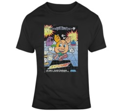 Zoom Sega Game Cover Distressed T Shirt