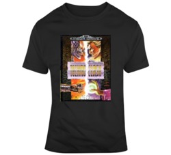 Techno Clash Sega Genesis Fan Cover Grunge T Shirt
