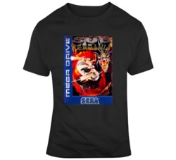 Sub Terrania Sega Genesis Fan Cover Grunge T Shirt